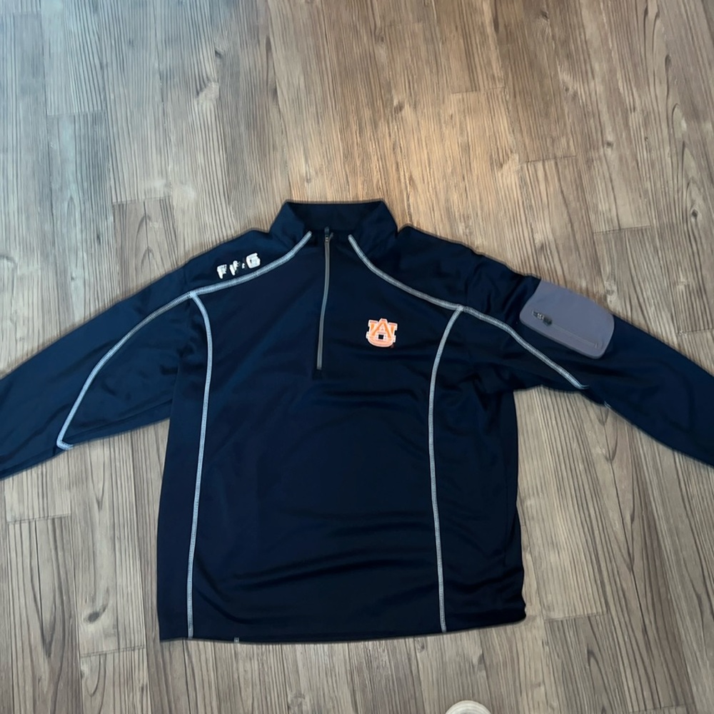 PING Auburn Quarter Zip Pullover - XL - Navy Blue